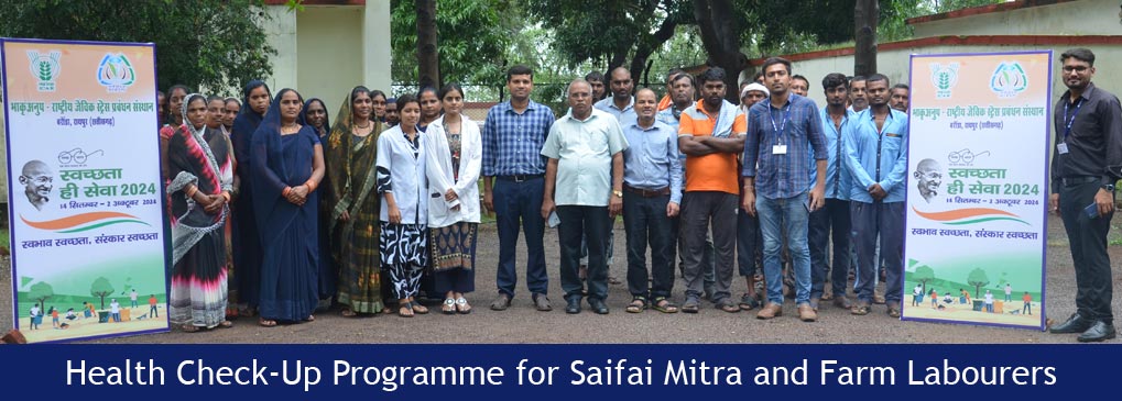 Health Check-Up Programme for Saifai Mitra and Farm Labourers