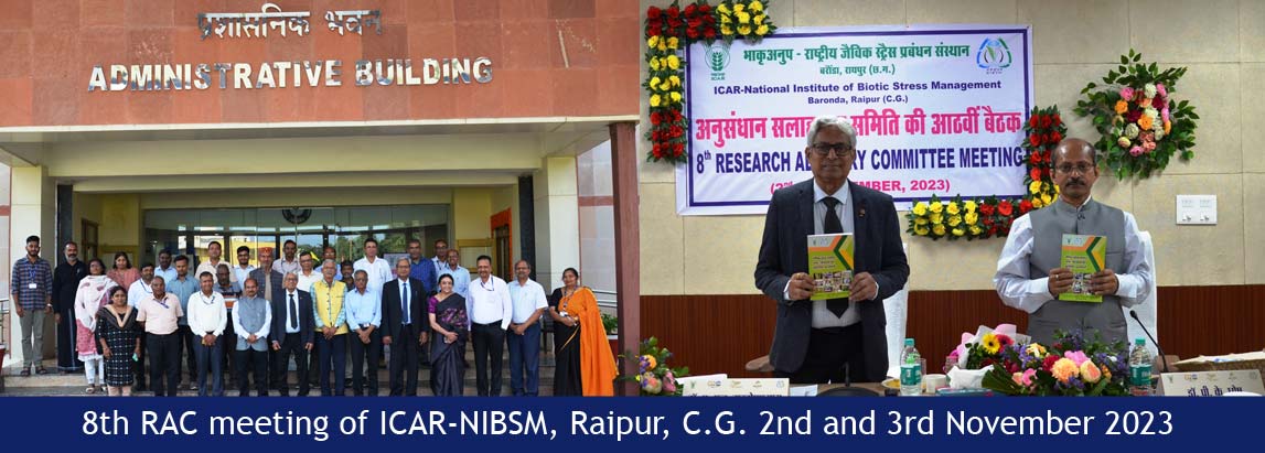 8th RAC Meeting of ICAR - NIBSM, Raipur
